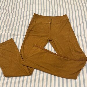Anti-flirt Brown Suede Pants